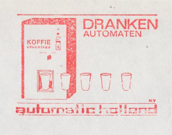 Meter Cover Netherlands 1982 Chocolate Machine - Coffee Machine - Krimpen A.d. IJssel - Levensmiddelen