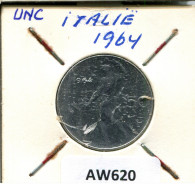 50 LIRE 1964 ITALIE ITALY Pièce #AW620.F.A - 50 Lire