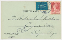 Bestellen Op Zondag - Leiden - Den Haag 1925 - Cartas & Documentos