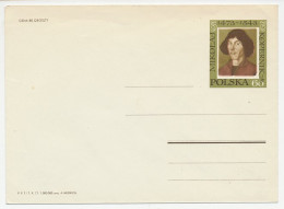 Postal Stationery Poland 1971 Nicolaus Copernicus - Astronomer - Astronomy