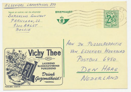 Publibel - Postal Stationery Belgium 1972 Tea - Vichy - Laxative - Purifies The Blood - Altri & Non Classificati