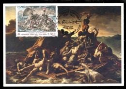 FRANCE (2024) Carte Maximum Card - PARIS PHILEX - Le Radeau De La Méduse, Théodore Gericault 1791-1824 - Art, Painting - 2020-…