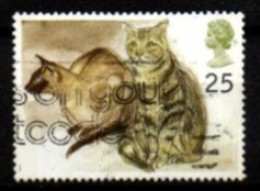 GRANDE  BRETAGNE  /   U.K..   1995.  Y&T N° 1790 Oblitéré .  CHATS - Used Stamps