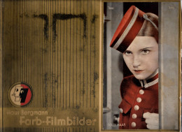 Z034 - ALBUM CARTES DE CIGARETTES - BERGMANN FARB FILMBILDER - COMPLET 196 IMAGES - Albums & Catalogues
