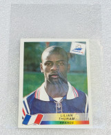 Panini France - Vignette N° 159 'Lilian Thuram' Equipe France World Of Cup 98 - Neuve - Franse Uitgave