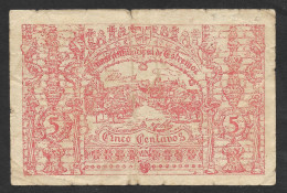 Portugal Estremoz Alentejo Cédula 5 Cent. 1921 Notgeld Emergency Paper Money Monnaie De Necessité - Portogallo