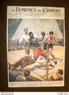 Copertina La Domenica Del Corriere Del 28 Luglio 1946 Nuovo Messico Boxe Cane - Sonstige & Ohne Zuordnung