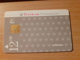 ALLEMAGNE TELEFONKARTE 12 DM - LUFTHANSA - 09/93 - GSM, Cartes Prepayées & Recharges