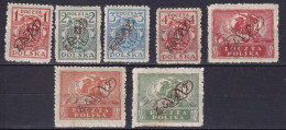 POLOGNE - Série De 1921 - Levant (Turquie)