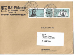 2495j: Deutschland 1991, Zdr Weltgaskongress Berlin, Bedarfspost Nach Wien - Gas