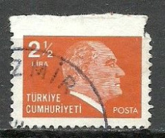 Turkey; 1981 Regular Issue Stamp ERROR "Imperf. Edge" - Usados