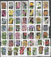 USA 1992 Wildflowers SC.# 2647 / 2696 Cpl 50v Set - USED - Usados