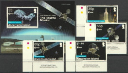 Ascension 1995, Space, Rosetta Mission, 4val In BF - Ascensione