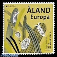 Aland 2024 Europa, Marine Life 1v, Mint NH, History - Nature - Europa (cept) - Shells & Crustaceans - Marine Life