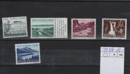 Schweiz Michel Cat.No. Mnh/** 597/601 - Nuevos