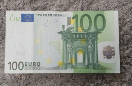 European Union  100 Euro Banknote 2002 Rare N Series Austria 100€ 2002 - 100 Euro