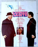 Affiche Ciné Orig L'ANNEE SAINTE 60X80 Jean Gabin Jean-Claude Brialy Jean GIRAULT 1976 - Plakate & Poster