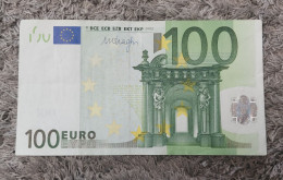 European Union 100 Euro Banknote 2002 Rare X Series Germany 100€ 2002 - 100 Euro