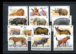 892/904**       Rare Série Surchargée WWF    Cote 1000 Euros - Unused Stamps