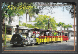 Key West - Florida - A Favorite For All, The Conch Tour Train - Photo By John Gordash - No: A-40 - Key West & The Keys