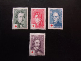 OLDER FINLAND - RED CROSS Historic Figures Set 1948 MNH - Neufs