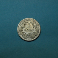 Kaiserreich 1893 D 1 Mark, Großer Adler (M5259 - Sonstige & Ohne Zuordnung