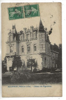 Allonnes (49) : Le Château De Rigaudières En 1906 PF - Allonnes