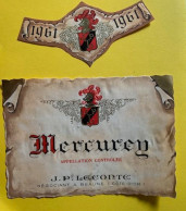 20300 -  Mercurey 1961 J.P. Leconte - Bourgogne