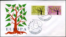 Luxembourg - FDC - Europa CEPT 1962 - 1962