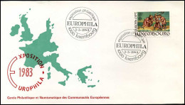 Luxembourg - FDC - Europa CEPT - 1983