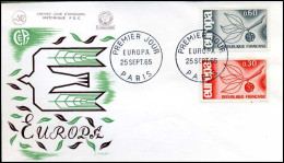 Frankrijk - FDC - Europa CEPT 1965 - 1965