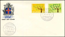 IJsland - FDC - Europa CEPT - 1962