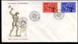 Griekenland - FDC - Europa  CEPT - 1962