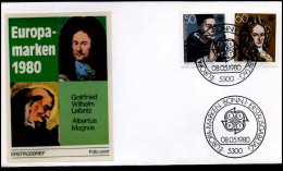 Bundespost - FDC - Europa CEPT - 1980