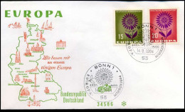 Bundespost - FDC - Europa CEPT - 1964