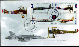 Canada - FDC - Canada's Air Forces - 1991-2000