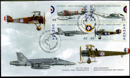 Canada - FDC - Canada's Air Forces - 1991-2000