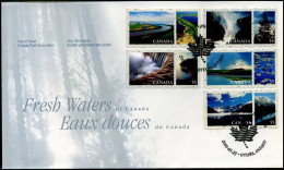 Canada - FDC - Fresh Waters Of Canada - 1991-2000