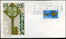 Spanje - FDC - Europa  CEPT - 1968