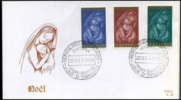 Rwanda - FDC - Kerstmis / Noël - 1962-1969