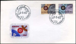 Luxemburg - FDC - Europa CEPT - 1967