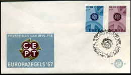 Nederland - FDC - Europa CEPT 1967 - 1967