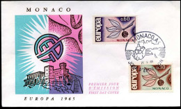 Monaco - FDC - Europa CEPT - 1965