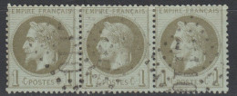 HORS COTE LUXE OBLI LGC Sur N°25  Signé - 1863-1870 Napoléon III Con Laureles