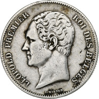 Belgique, Leopold I, 2-1/2 Francs, 1849, Bruxelles, Argent, TTB, KM:11 - 2 ½ Francs