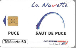 CARTE-PUCE-PRIVEE-PUBLIC-50U-EN1499-GemB-10/96-LA NAVETTE-R°Mat--V°DN° B6A101001-Utilisé-TBE/RARE - 50 Unidades