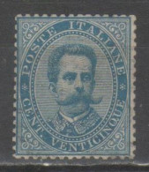 ITALIA 1879 - Effigie 25 C. ** - Rigommato?        (g9741) - Mint/hinged