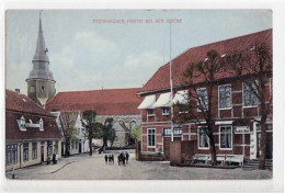 39068671 - Steinkirchen Mit Partie Bei Der Kirche. Ungelaufen Handschriftliches Datum Von 1912. Leichte Abschuerfungen, - Stade