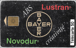 CARTE-PUCE-PRIVEE-PUBLIC-50U-EN1454-GemB-03/96-BAYER-R°Mat--V°DN°B63154001-2140Ex-Utilisé-R°Usé V°TBE - 50 Unidades