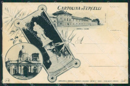 Vercelli Città Garibaldi Cartolina QZ2250 - Vercelli